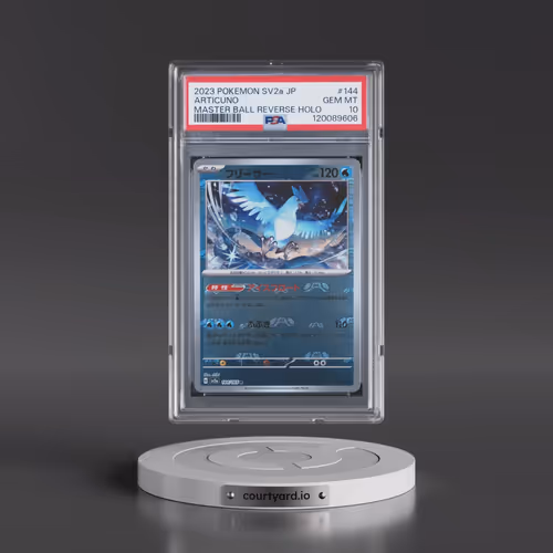 2023 Pokémon Sv2a-Pokemon 151 #144 Articuno - Reverse Holo Master Ball (PSA 10 GEM MINT)
