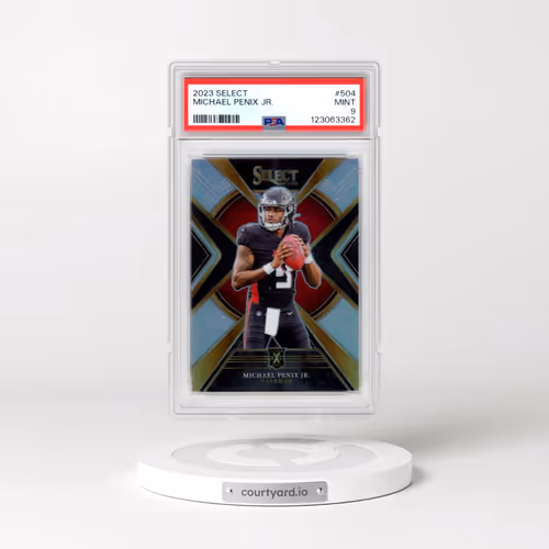 2023 Panini Select #504 Michael Penix Jr. (PSA 9 MINT)