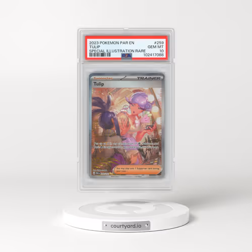 2023 Pokémon Par EN-Paradox Rift #259 Tulip - Special Illustration Rare (PSA 10 GEM MINT)