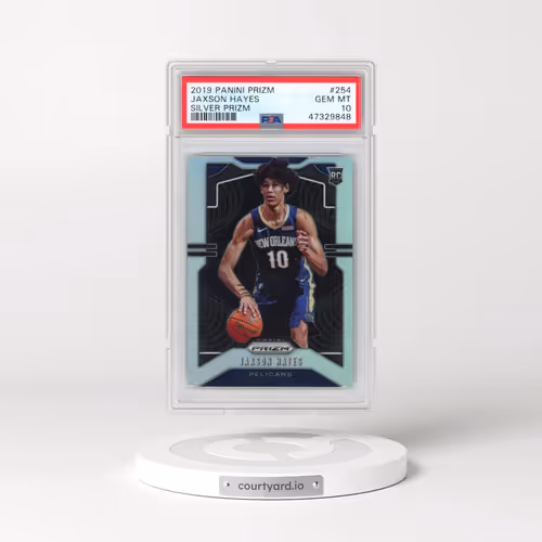 2019 Panini Prizm #254 Jaxson Hayes - Silver Prizm (PSA 10 GEM MINT)