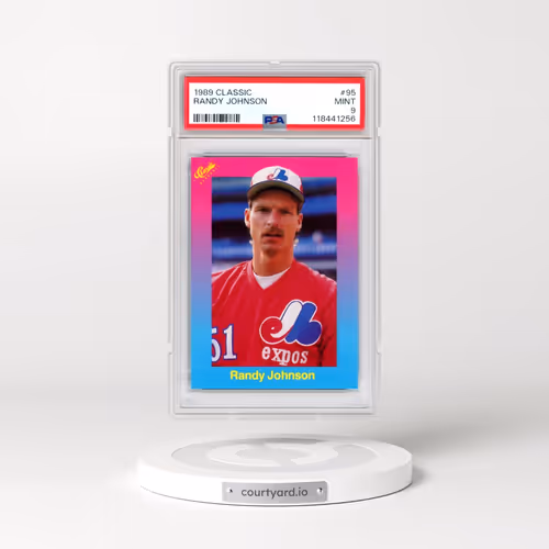1989 Classic #95 Randy Johnson (PSA 9 MINT)