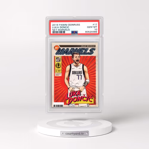 2019 Panini Donruss Net Marvels #17 Luka Doncic (PSA 10 GEM MINT)