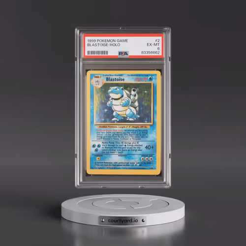 1999 Pokémon Game #2 Blastoise - Holo (PSA 6 EX-MT)