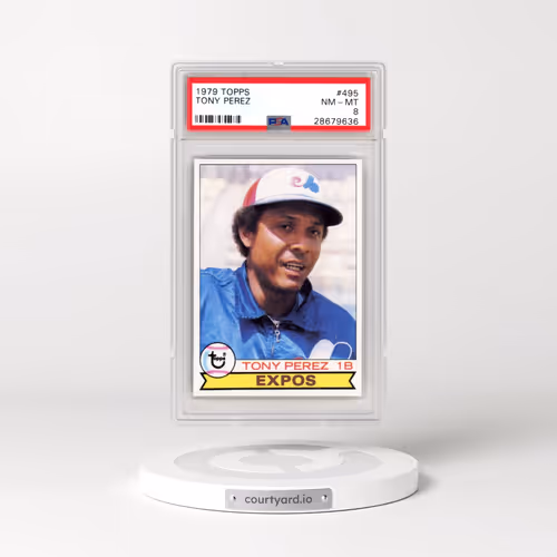 1979 Topps #495 Tony Perez (PSA 8 NM-MT)
