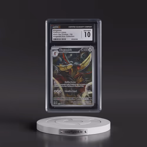 2024 Pokémon Svp EN-SV Black Star Promo #130 Kingambit - Shrouded Fable Illustration Collection (CGC