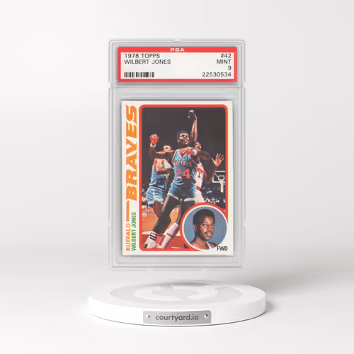 1978 Topps #42 Wilbert Jones (PSA 9 MINT)