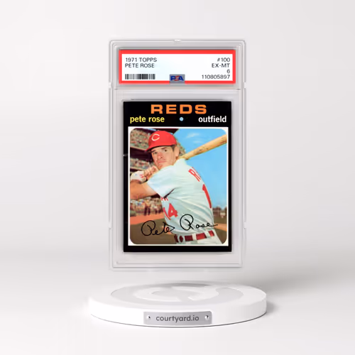 1971 Topps #100 Pete Rose (PSA 6 EX-MT)