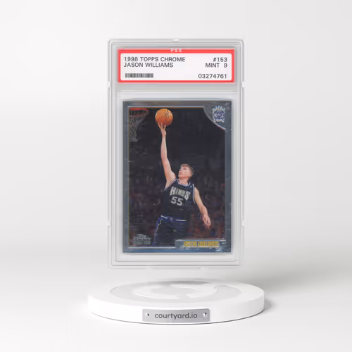 1998 Topps Chrome #153 Jason Williams (PSA 9 MINT)