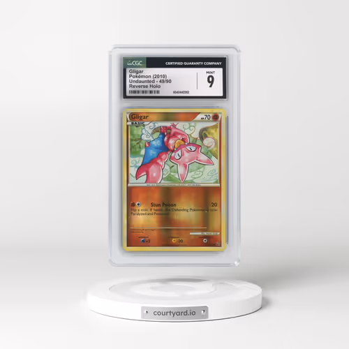 2010 Undaunted #49/90 Gligar - Reverse Holo (CGC 9 MINT)