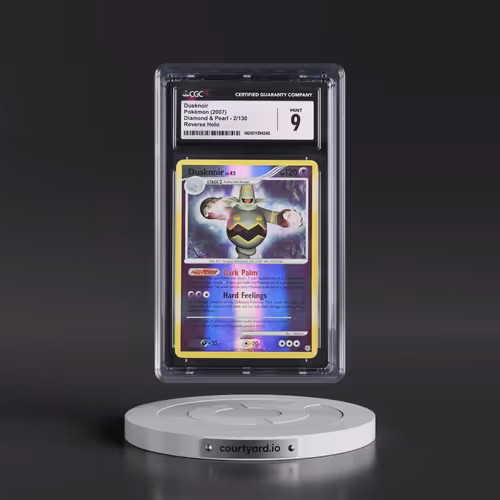 2007 Diamond & Pearl #2/130 Dusknoir - Reverse Holo (CGC 9 MINT)