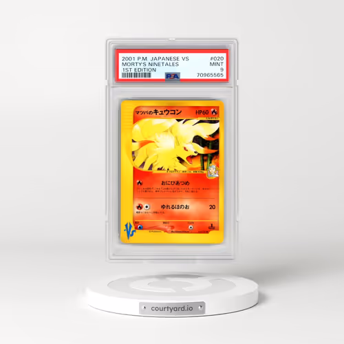 2001 Pokémon VS #020 Morty's Ninetales - 1st Edition (PSA 9 MINT)
