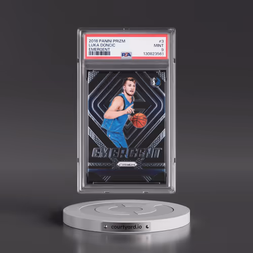 2018 Panini Prizm Emergent #3 Luka Doncic (PSA 9 MINT)