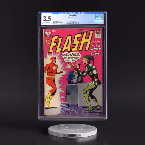Flash #106 CGC 3.5 Off-white Pages (DC Comics, 4-5/59)