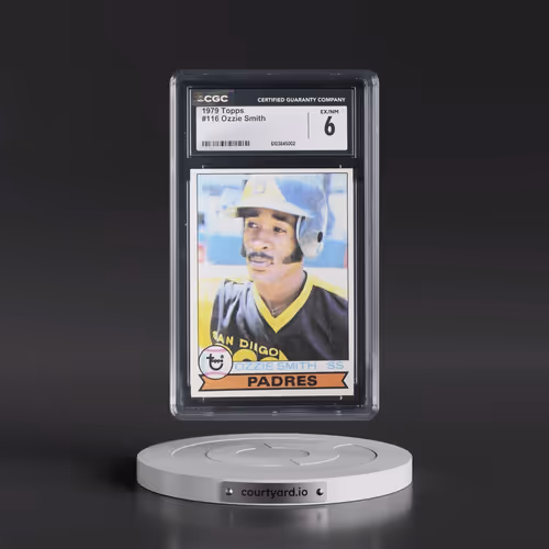 1979 Topps #116 Ozzie Smith (CGC 6 EX-NM)