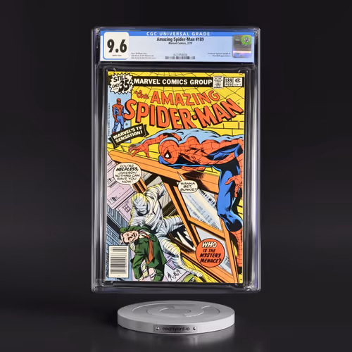 Amazing Spider-Man #189 CGC 9.6 White Pages (Marvel Comics, 2/79) - Universal