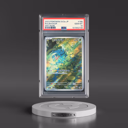 2023 Pokémon Sv2a-Pokemon 151 #166 Bulbasaur - Art Rare (PSA 10 GEM MINT)