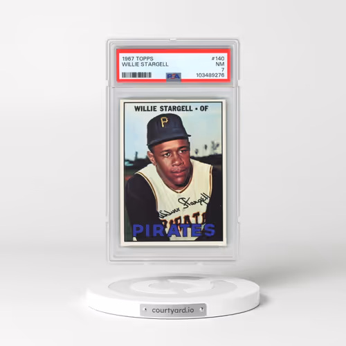 1967 Topps #140 Willie Stargell (PSA 7 NM)