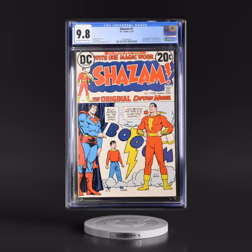 Shazam #1 CGC 9.8 Off-white to White Pages (D.C. Comics, 2/73)