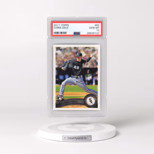 2011 Topps #65 Chris Sale (PSA 10 GEM MINT)
