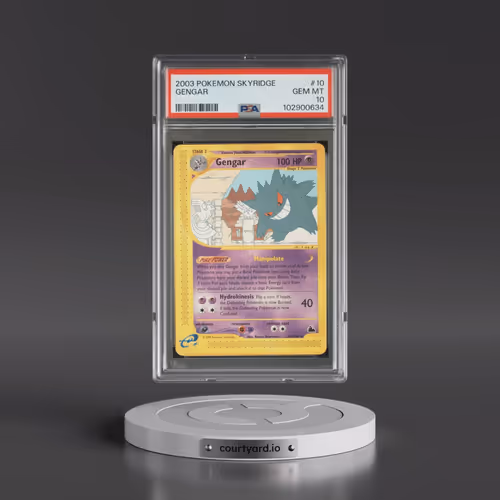 2003 Pokémon Skyridge #10 Gengar (PSA 10 GEM MINT)