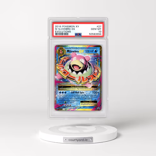 2016 Pokémon XY Evolutions #27 M Slowbro EX - Holo (PSA 10 GEM MINT)