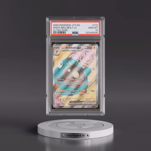 2025 Pokémon Jtg EN-Journey Together #172 Iono's Bellibolt EX - Holo Ultra Rare (PSA 10 GEM MINT)