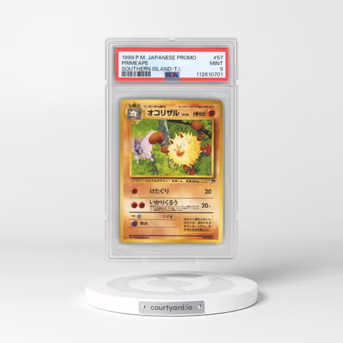 1999 Pokémon Promo Southern Islands #57 Primeape - Southern Island-T.I. (PSA 9 MINT)