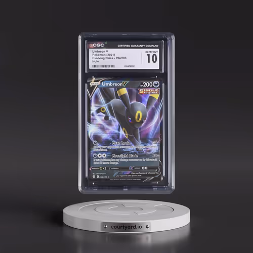 2021 Evolving Skies #094/203 Umbreon V - Holo (CGC 10 GEM MINT)