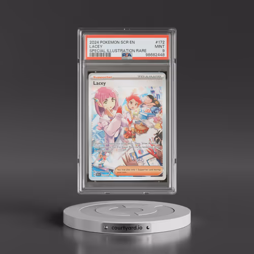 2024 Pokémon Scr EN-Stellar Crown #172 Lacey - Special Illustration Rare (PSA 9 MINT)