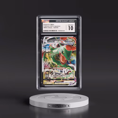 2021 VMAX Climax #120/184 Rayquaza VMAX - Holo (CGC 10 GEM MINT)