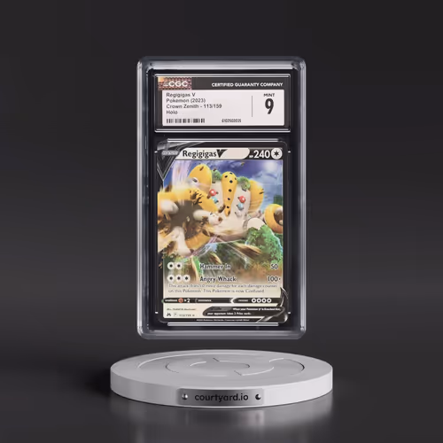 2023 Crown Zenith #113/159 Regigigas V - Holo (CGC 9 MINT)