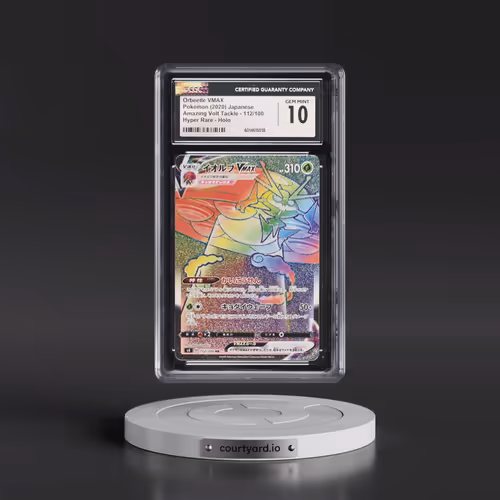 2020 Amazing Volt Tackle #112/100 Orbeetle VMAX - Hyper Rare Holo (CGC 10 GEM MINT)