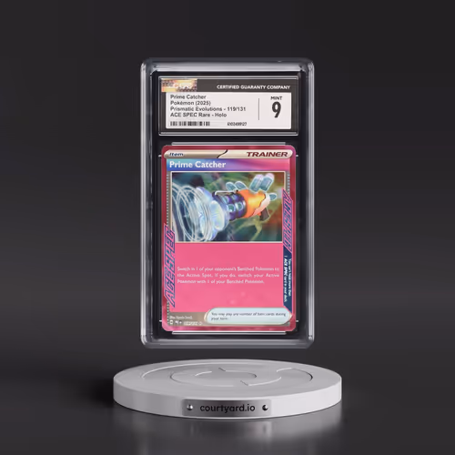 2024 Prismatic Evolutions - PRE EN #119/131 Prime Catcher - ACE SPEC Rare Holo (CGC 9 MINT)