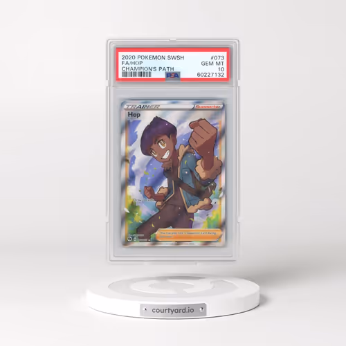 2020 Pokémon Sword & Shield Champion's Path #073 Hop - Full Art (PSA 10 GEM MINT)