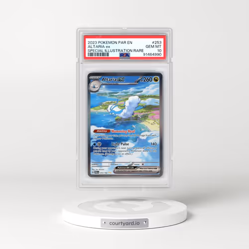 2023 Pokémon Par EN-Paradox Rift #253 Altaria EX - Holo Special Illustration Rare (PSA 10 GEM MINT)