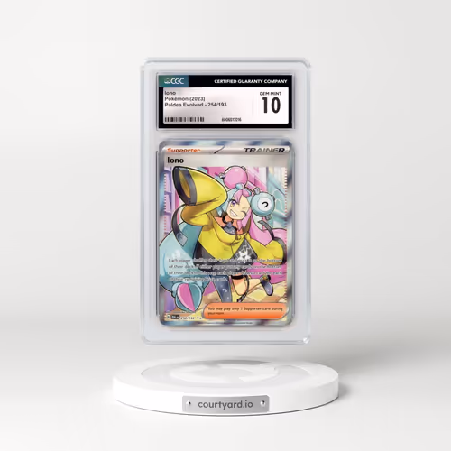 2023 Paldea Evolved - PAL EN #254/193 Iono - Ultra Rare (CGC 10 GEM MINT)