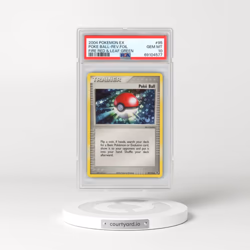 2004 Pokémon EX Fire Red & Leaf Green #95 Poke Ball - Reverse Foil (PSA 10 GEM MINT)