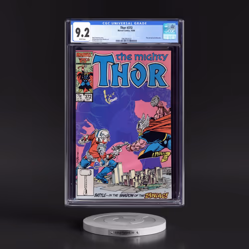 Thor #372 CGC 9.2 White Pages (Marvel Comics, 10/86) - Universal