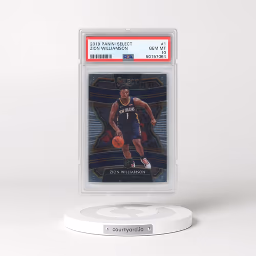 2019 Panini Select #1 Zion Williamson (PSA 10 GEM MINT)