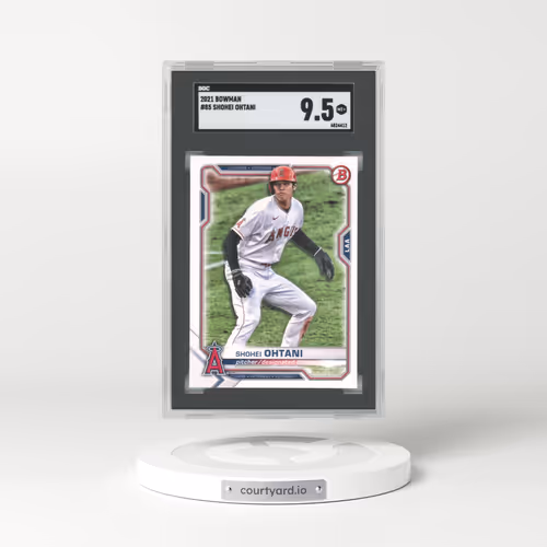 2021 Bowman #85 Shohei Ohtani (SGC 9.5 MINT+)