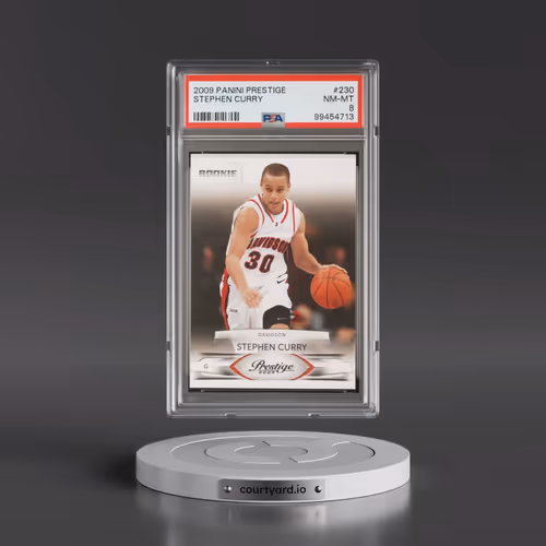 2009 Panini Prestige #230 Stephen Curry (PSA 8 NM-MT)