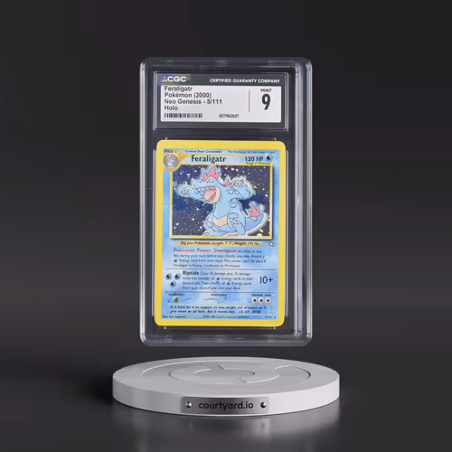 2000 Neo Genesis #5/111 Feraligatr - Holo (CGC 9 MINT)