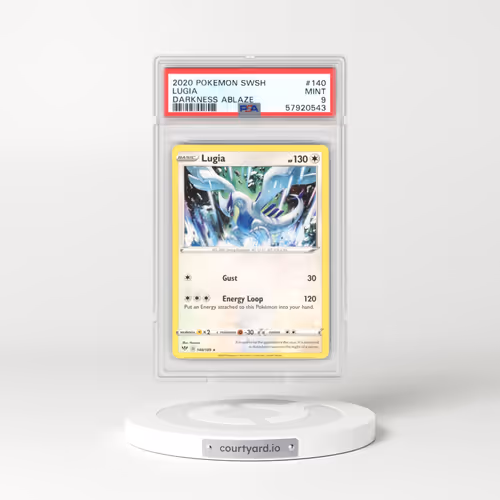 2020 Darkness Ablaze #140 Lugia (PSA 9 MINT)