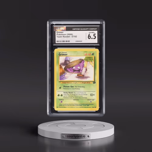 1999 Team Rocket #57/82 Grimer (CGC 6.5 EX-NM+)