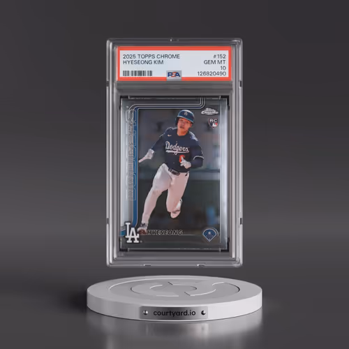 2025 Topps Chrome #152 Hyeseong Kim (PSA 10 GEM MINT)