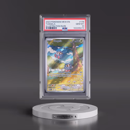 2023 Pokémon Mew EN-151 #178 Tangela - Illustration Rare (PSA 10 GEM MINT)