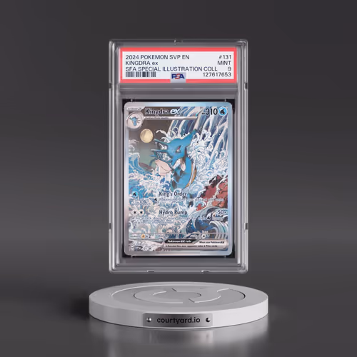 2024 Pokémon Svp EN-SV Black Star Promo #131 Kingdra EX - Holo Shrouded Fable Special Illustration C