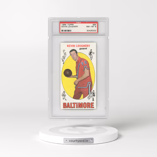 1969 Topps #94 Kevin Loughery (PSA 8 NM-MT)