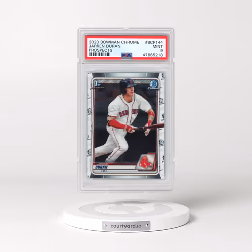 2020 Bowman Chrome Prospects #BCP144 Jarren Duran (PSA 9 MINT)
