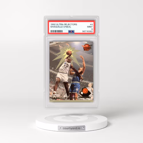1992 Ultra Rejectors #4 Shaquille O'Neal (PSA 9 MINT)